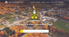 Desktop Screenshot of mont-carmel.org