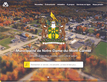 Tablet Screenshot of mont-carmel.org